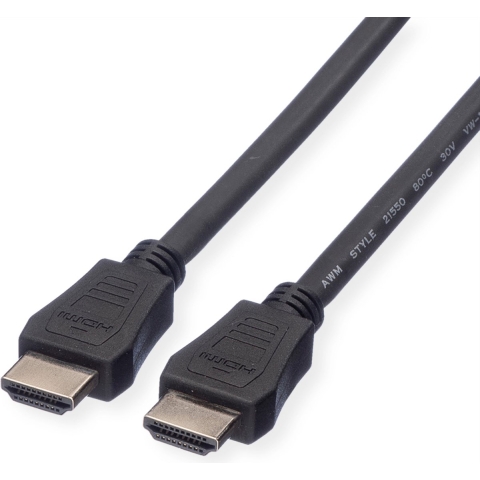 VALUE HDMI High Speed Cable met Ethernet M-M, LSOH, zwart, 7,5 m