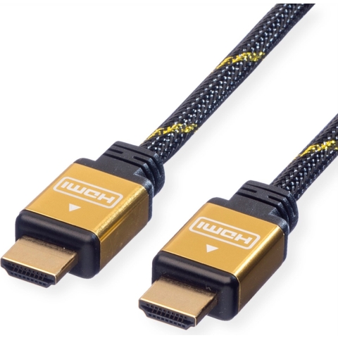 ROLINE GOLD HDMI HighSpeed Kabel met Ethernet, M-M, 5 m