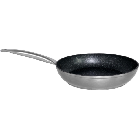Aluminium koekenpan/hapjespan Rila met anti-aanbak laag 28 cm -