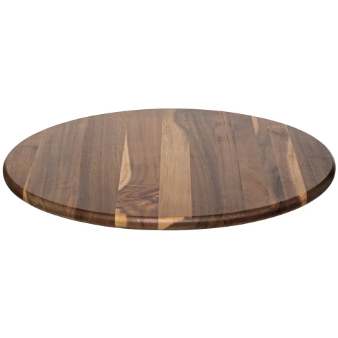 Secret de Gourmet Hapjes serveer draaiplateau - Acaia hout - D50 cm -