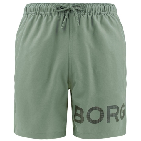 Björn Borg Zwembroek - Agave Green - Björn Borg - 15-16 jaar (170-176) - Badmode