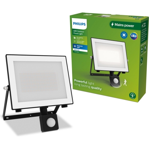 Philips Lighting Lois 929004642601 LED-buitenschijnwerper met bewegingsmelder 50 W Warmwit