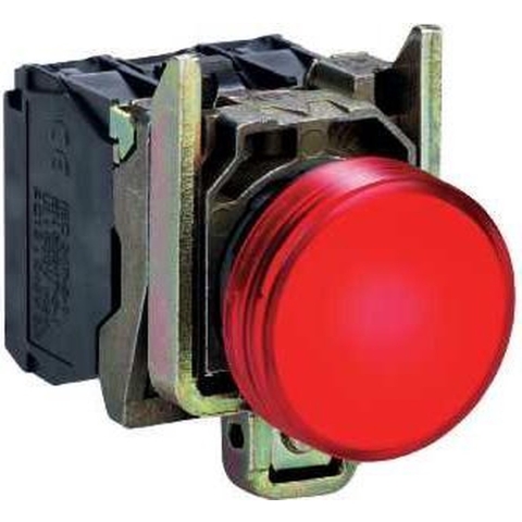 Schneider Electric XB4BVB4 Signaallamp Rood 24 V/DC, 24 V/AC 1 stuk(s)