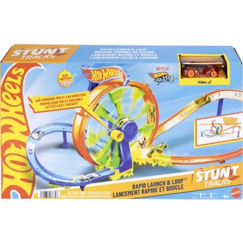 Hot Wheels Action Rapid Launch en Loop