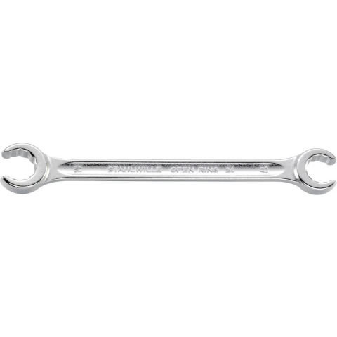 Stahlwille Dubbele ringsleutel | 17 x 19 mm 220 mm | met dubbel 6-kant | 1 stuk - 41081719 41081719