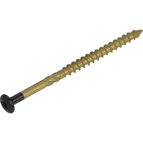 Dynaplus Gevelschroef Ar-Bronze Ck Zwarte Kop Torx TX20 4.5X80/42 | 200 stuks - 0284.08.34405