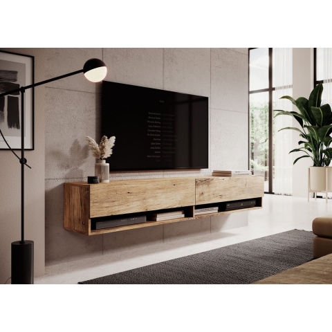 Meubella TV-Meubel Asino - Kastanje - 180 cm