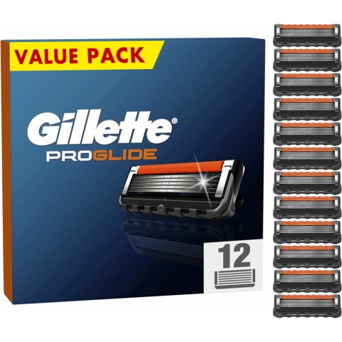 6x Gillette Scheermesjes ProGlide 12 stuks