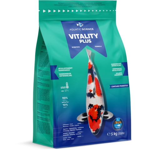 Aquatic Science Vitality Plus Large 5Kg - Aquatic Science