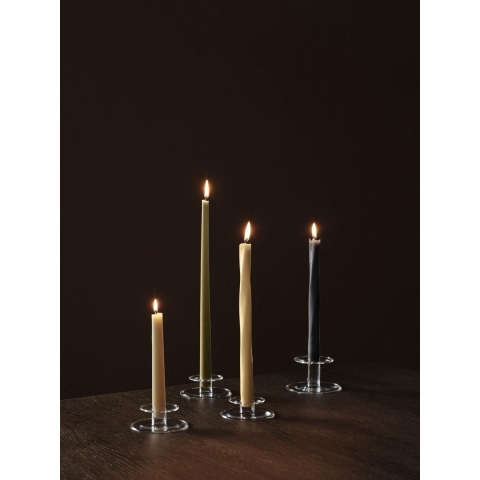 Audo Copenhagen Spire Smooth Tapered Kaarsen H38 Set Van 6 Ochre