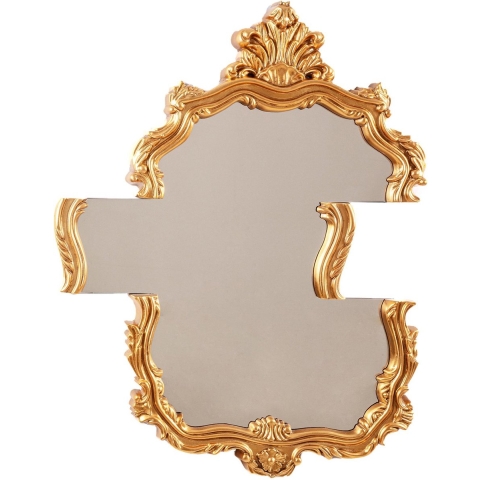 Seletti Tetris Spiegel 70x90 Goud