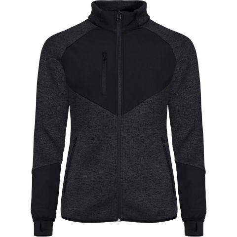 Clique 023947 Haines Fleece Jacket Ladies - Zwart - L