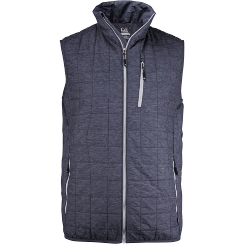 Cutter & Buck 351408 Rainier Vest Men - Antraciet Navy Mélange - L