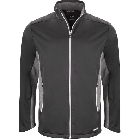 Cutter & Buck 351458 Navigate Softshell Jacket Men - Zwart - M