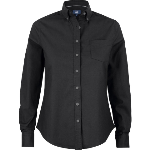 Cutter & Buck 352407 Hansville Shirt Ladies - Zwart - XS