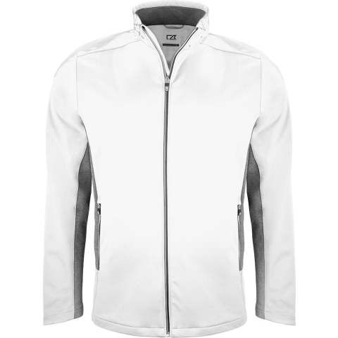 Cutter & Buck 351458 Navigate Softshell Jacket Men - Wit - 4XL