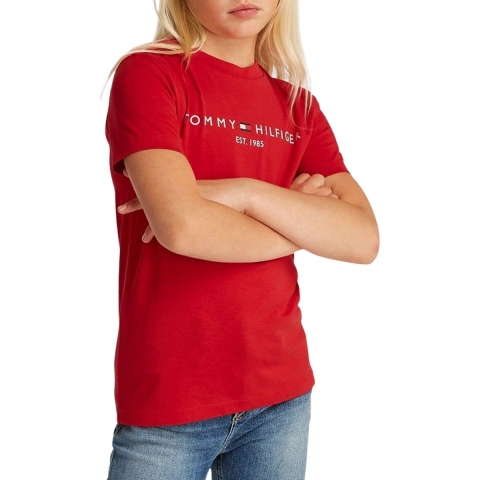 Tommy Hilfiger T-Shirt - Corp Logo - Basised - Tommy Hilfiger - 8 jaar (128) - T-Shirt