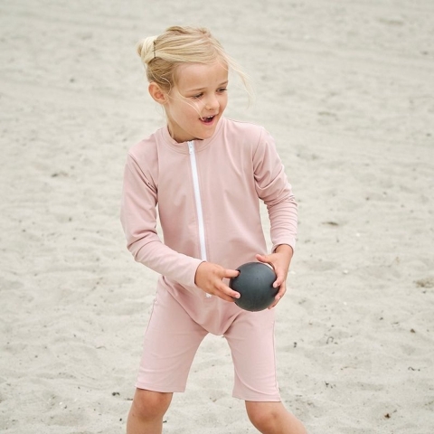 Petit Crabe Zwemboxpak - Combi - UV50+ - Roze Poeder - Petit Crabe - 2-3 jaar (92-98) - Badmode