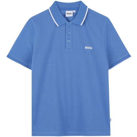 BOSS Polo - Navy - BOSS - 14 jaar (164) - Polo