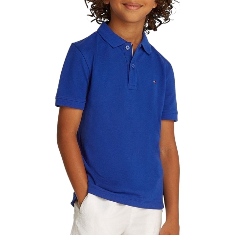 Tommy Hilfiger Polo - Vlag - Wig Blue - Tommy Hilfiger - 16 jaar (176) - Polo