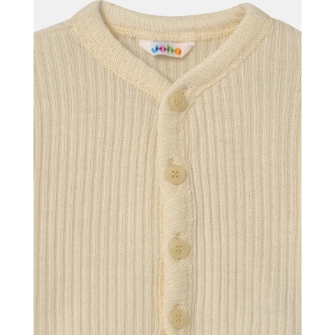 Joha Cardigan - Wol - Creme - Joha - 80 - Cardigan