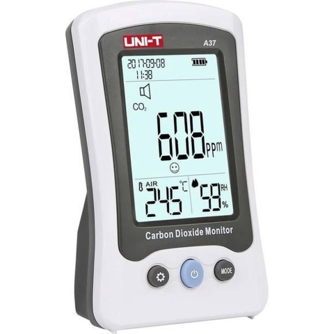 Uni-T A37 Kooldioxidemeter Met temperatuurmeting