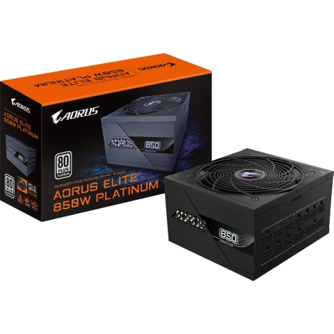Gigabyte AORUS ELITE P850W 80+ Platinm PC-netvoeding 850 W ATX 80 Plus Platinum