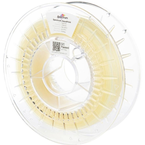 Spectrum Filaments 81008 AquaPrint Filament PVA kunststof Wateroplosbaar 1.75 mm 500 g Naturel 1 stuk(s)