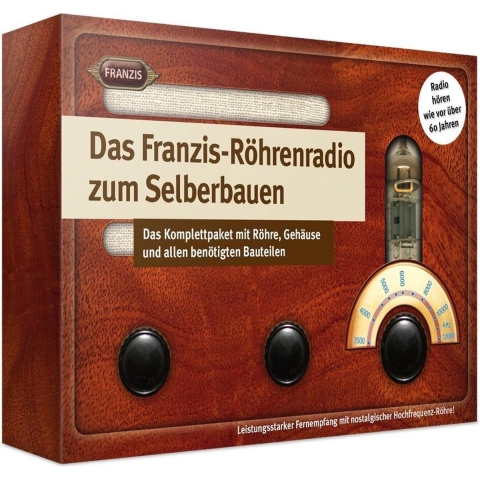 Bouwpakket Franzis Verlag Buizenradio-pakket 67041 Vanaf 14 jaar