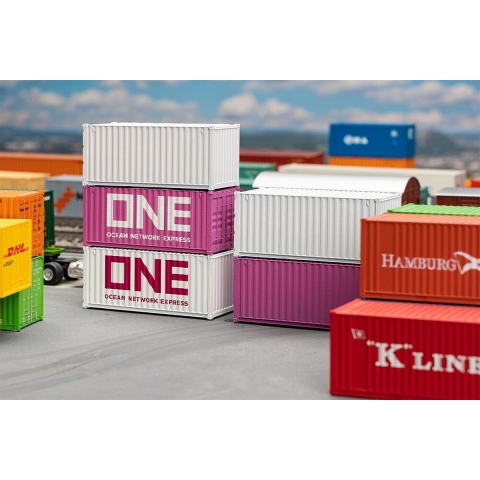 Faller 20 ONE 182052 H0 Container 5 stuk(s)
