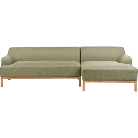 Beliani - SOSJO - Hoekbank - Groen - Linkszijdig - Polyester