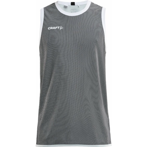 Craft 1911109 Progress Rev. Basket Singlet M - Black/White - M
