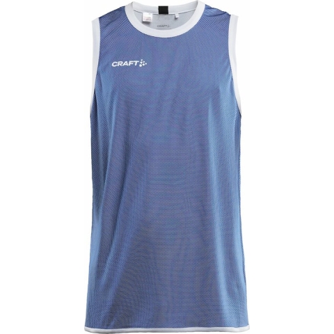 Craft 1911109 Progress Rev. Basket Singlet M - Club Cobolt/white - XS