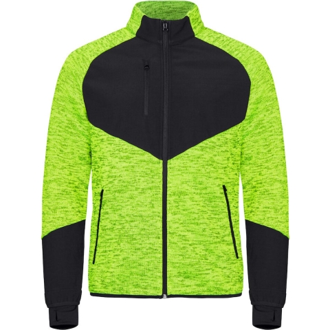 Clique 023946 Haines Fleece Jacket - Signaalgeel - L