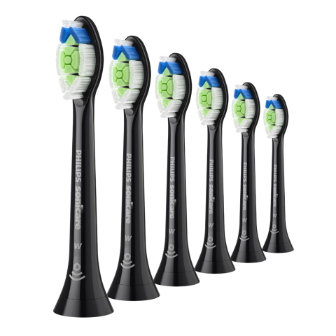 Philips Sonicare Opzetborstels: 6 W2 Optimal White Hx6066/88 Opzet Borstels Wit