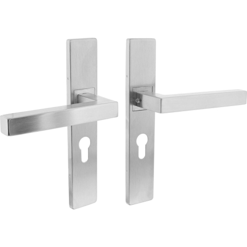 Intersteel Deurkruk Vierkant op Schild PC55 RVS