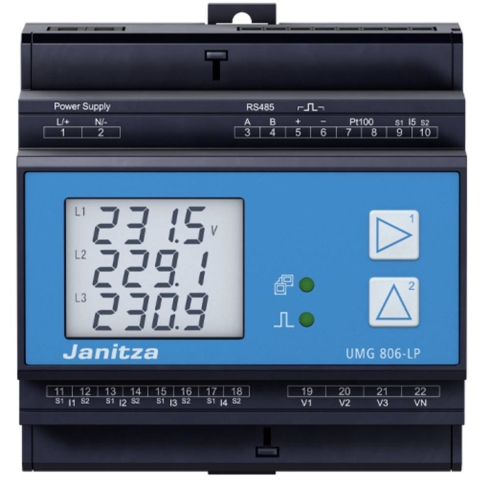 Janitza UMG 806-LP (UL) Energieanalysator