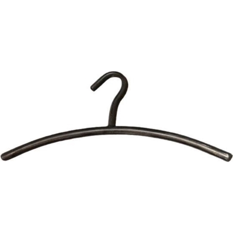 LT-Luce Gaderobehanger Vintage Zwart 6 Stuks