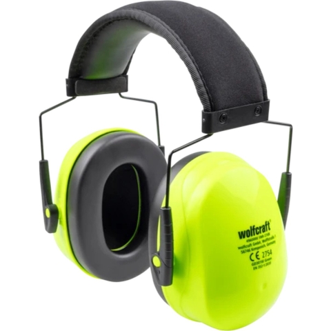 Wolfcraft Gehoorkap | KIDS | Groen | 1 stuk - 4960000