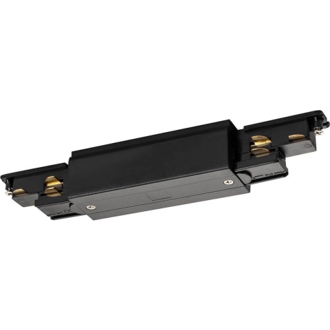 SLV 1002643 S-TRACK 230V-railsysteemcomponenten Verbinder Zwart