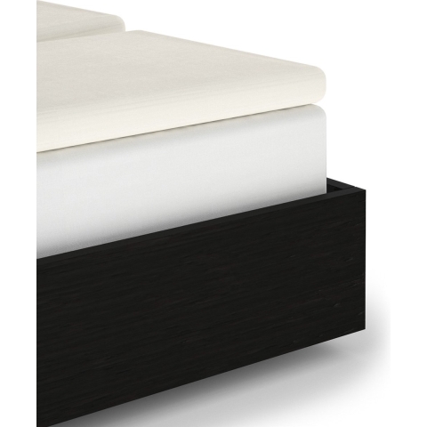 Heckett & Lane Elementi Splittopper Hoeslaken Katoen Satijn white
