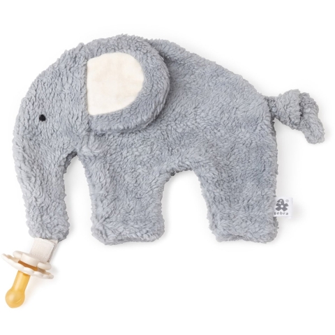 Sebra Knuffeldoekjes m. Fopspeenhouder - Dusty Blue - Sebra - OneSize - Knuffeldoekjes