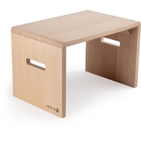 Sebra Stoel - 23,5x23,5x36 - Hout - Sebra - OneSize - Stoel
