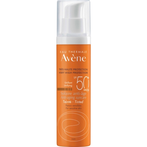 Avène Getinte Anti-aging Zonnebrandcrème SPF 50+ 50 ml