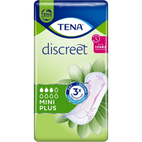 6x TENA Discreet Mini Plus 20 stuks