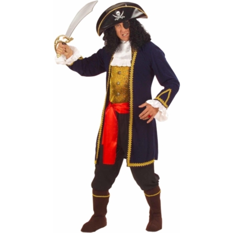 Piraten kapiteins kostuum heren 52 (L) -