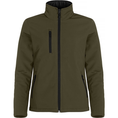 Clique 0200957 Padded Softshell Ladies - Mistgroen - XS