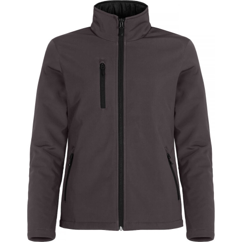 Clique 0200957 Padded Softshell Ladies - Donkergrijs - XL