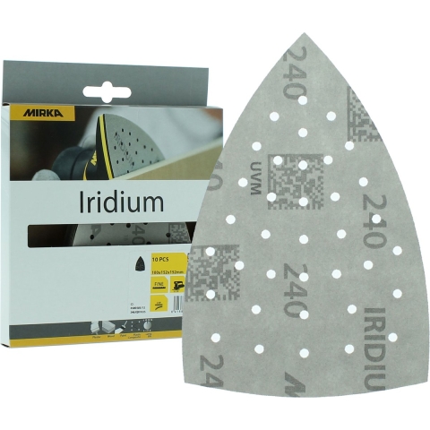Mirka IRIDIUM | 100x152x152mm | Grip | 36H | 180 | 10/verpakking - 246JQ01018
