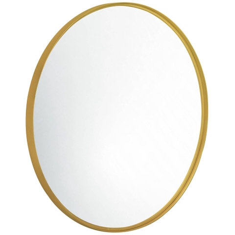 sweeek - Ronde metalen spiegel Ø60cm